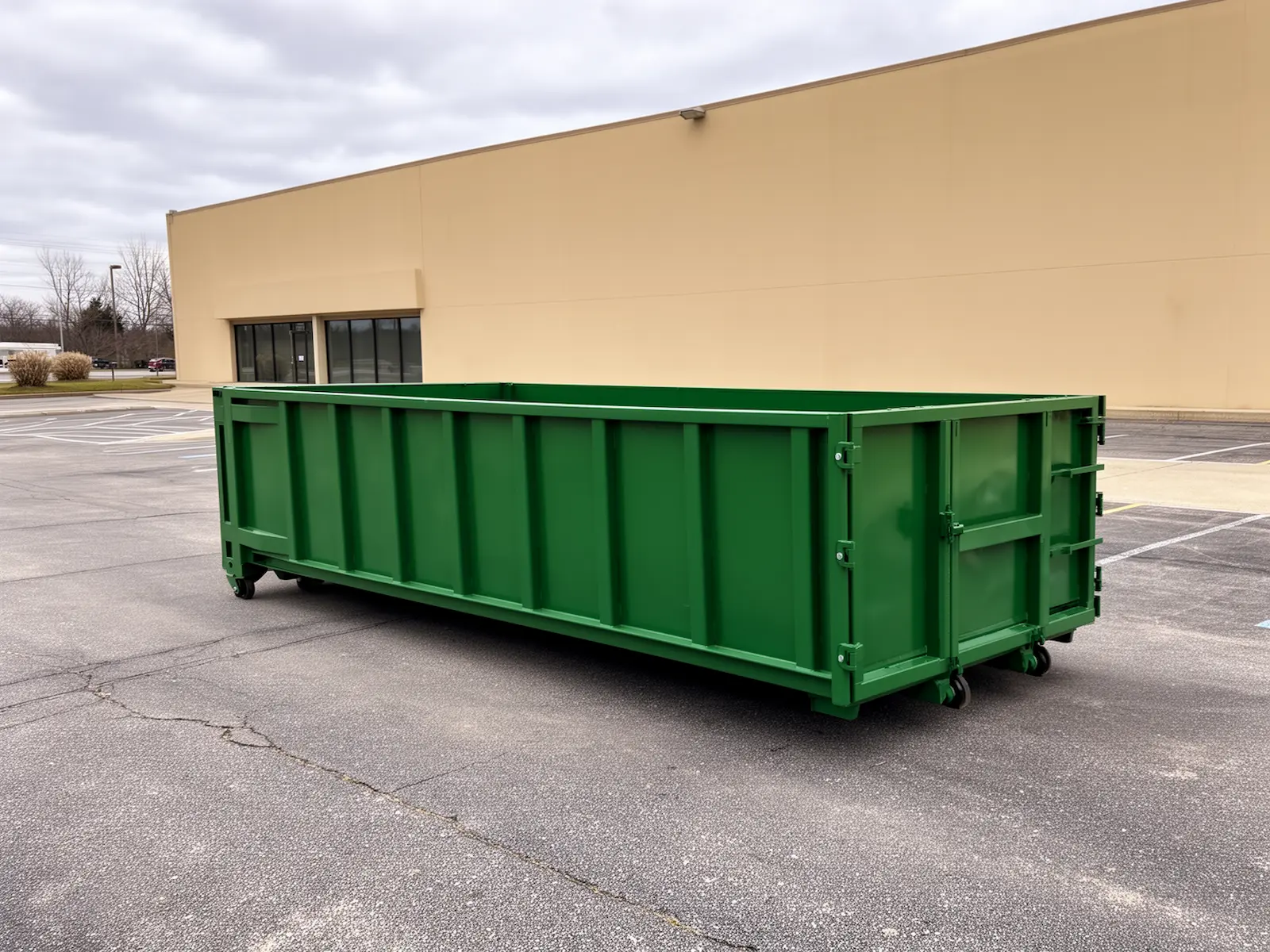 Roll-off dumpster from Dickerson & Son Dumpster Rental in Maplewood, MN